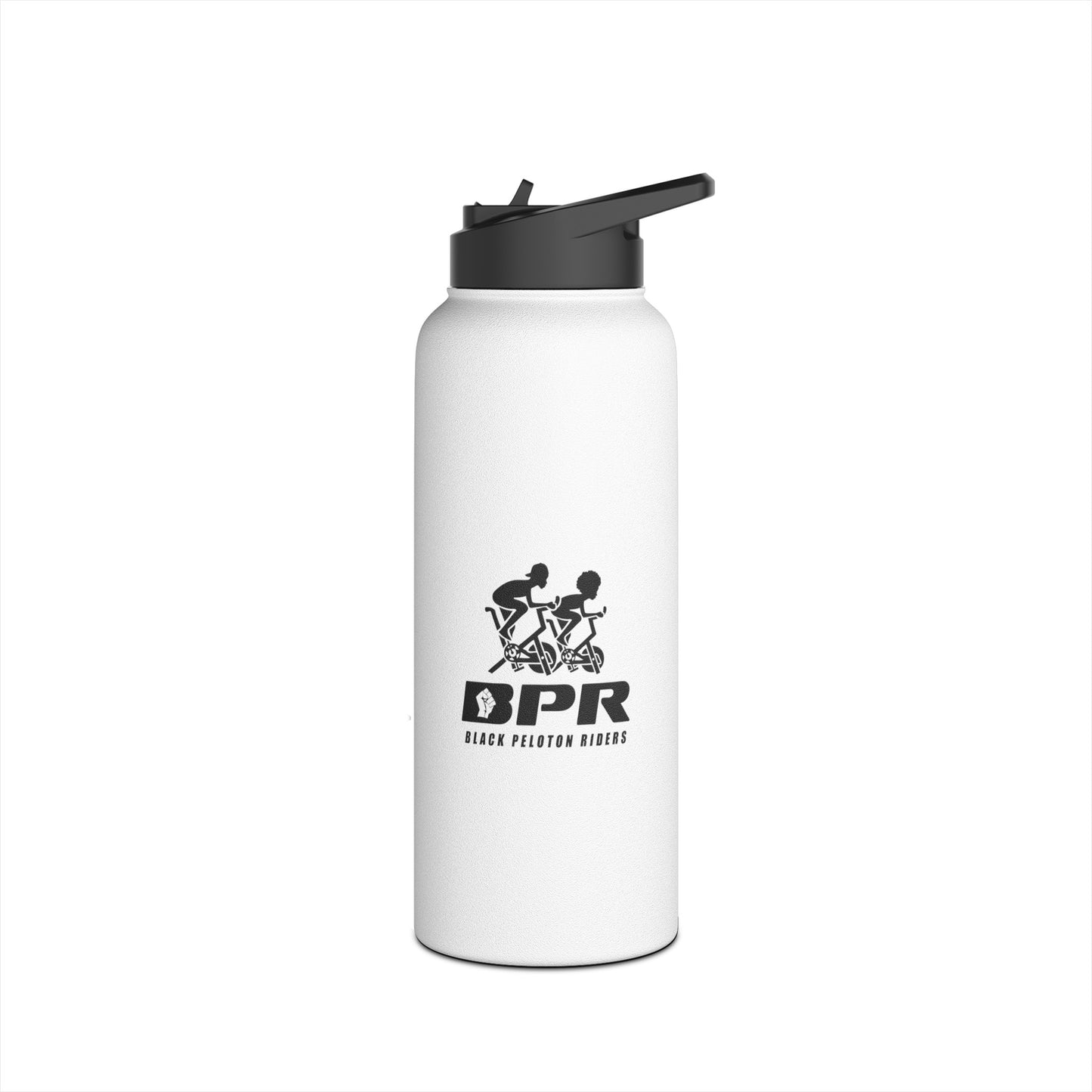 BRR | LOGO| Stainless Steel Water Bottle, Standard Lid