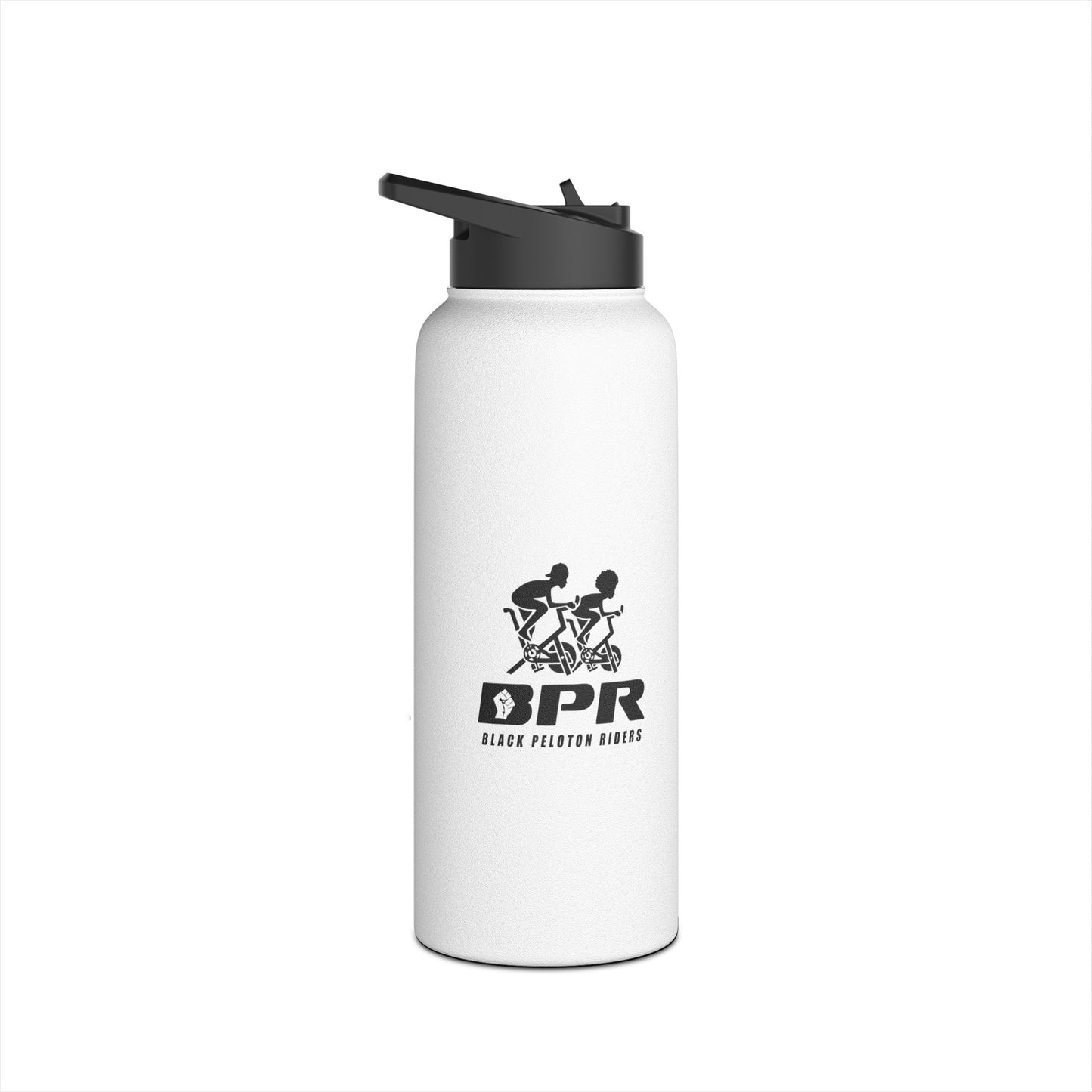 BRR | LOGO| Stainless Steel Water Bottle, Standard Lid