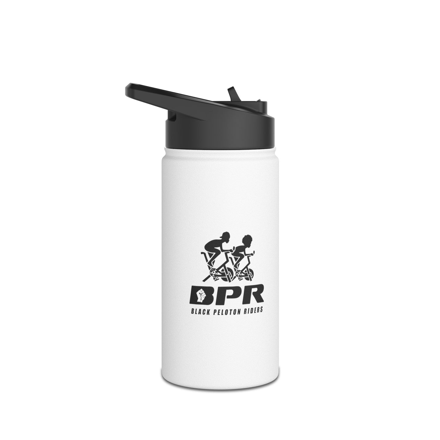 BRR | LOGO| Stainless Steel Water Bottle, Standard Lid