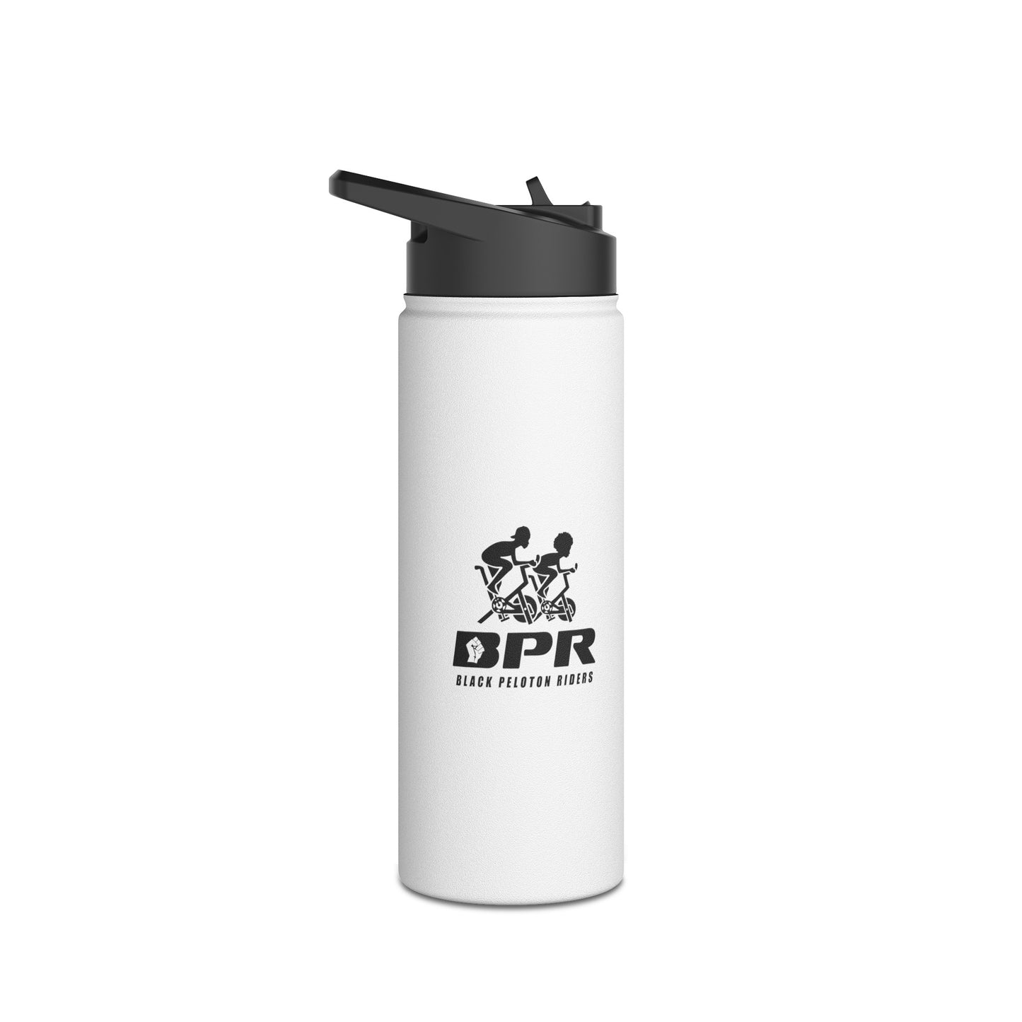 BRR | LOGO| Stainless Steel Water Bottle, Standard Lid