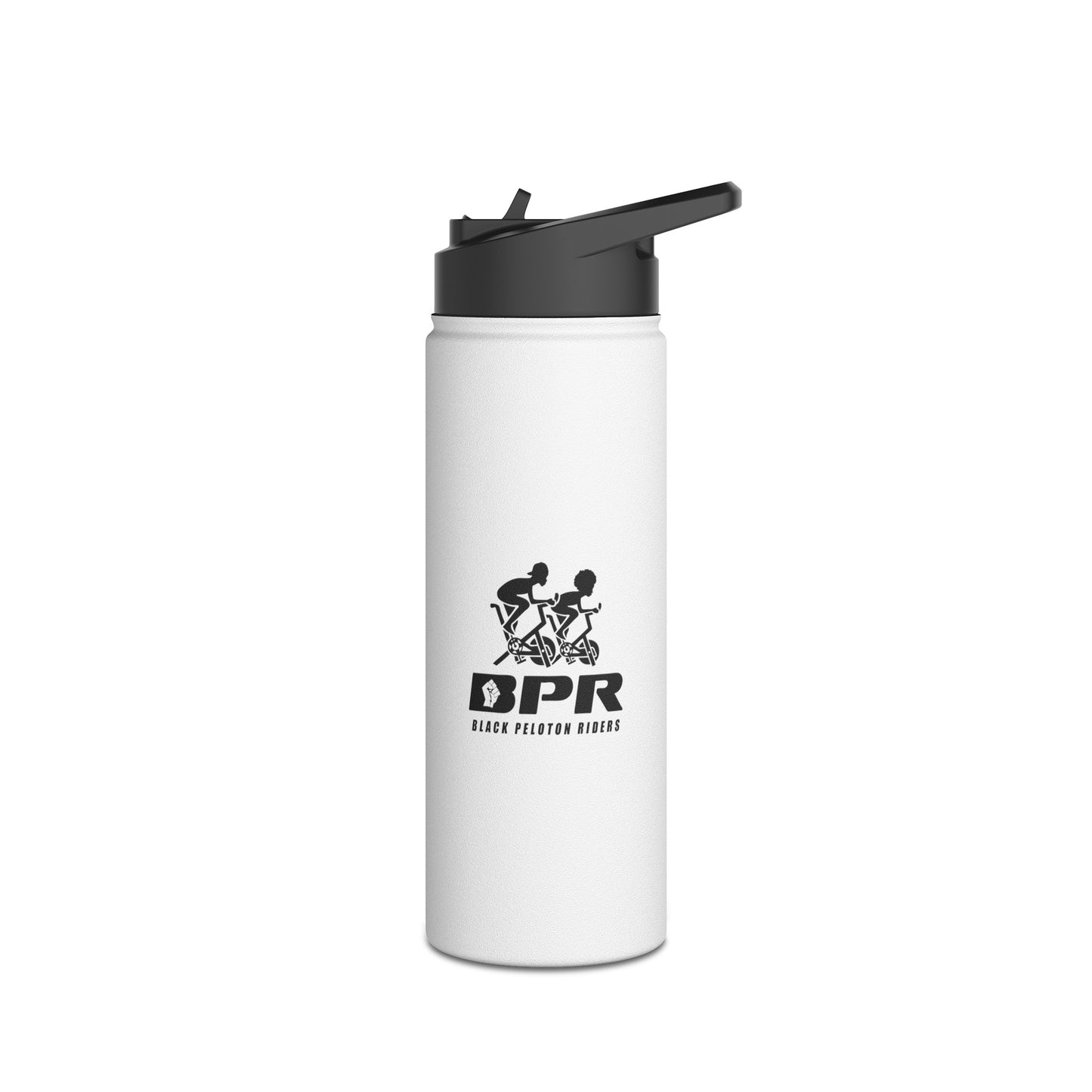 BRR | LOGO| Stainless Steel Water Bottle, Standard Lid