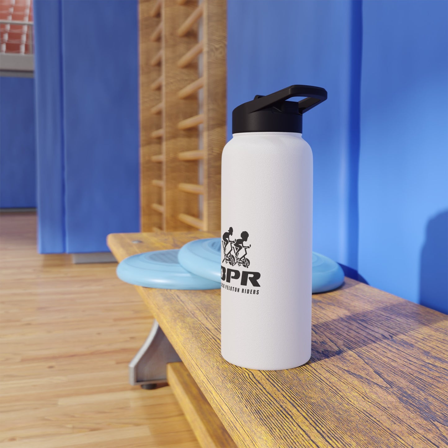 BRR | LOGO| Stainless Steel Water Bottle, Standard Lid