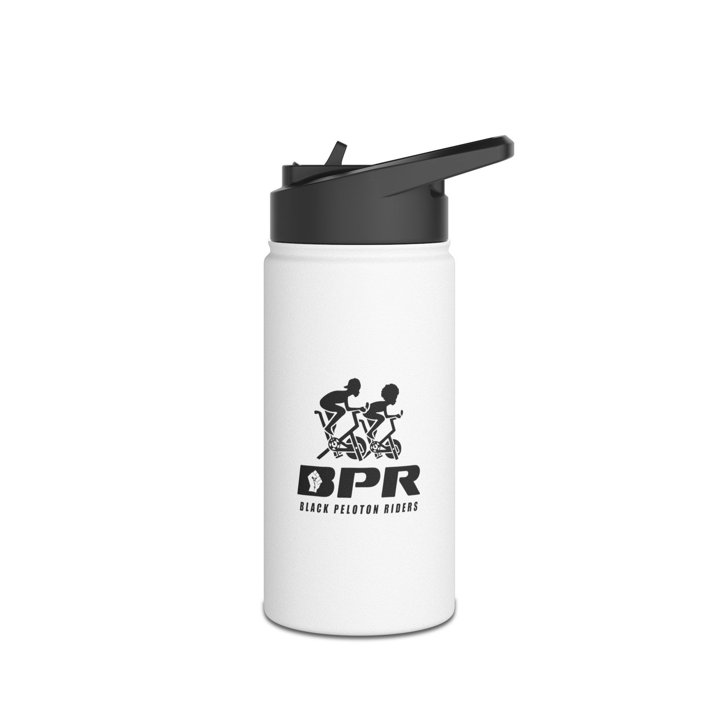 BRR | LOGO| Stainless Steel Water Bottle, Standard Lid